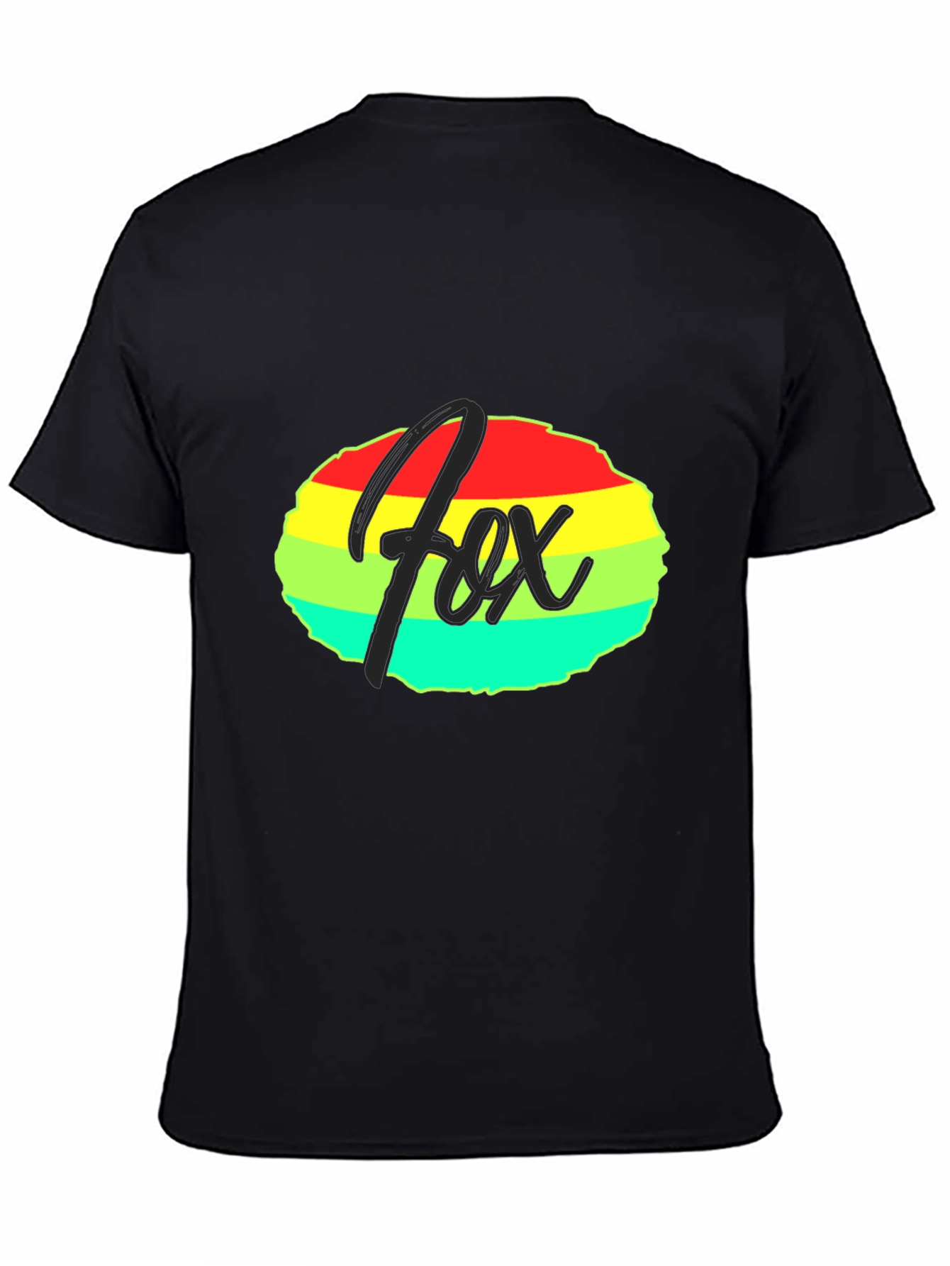 Fox Colorful Rainbow T-Shirt