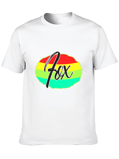 Fox Colorful Rainbow T-Shirt
