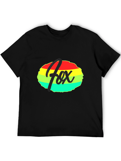 Fox Colorful Rainbow T-Shirt