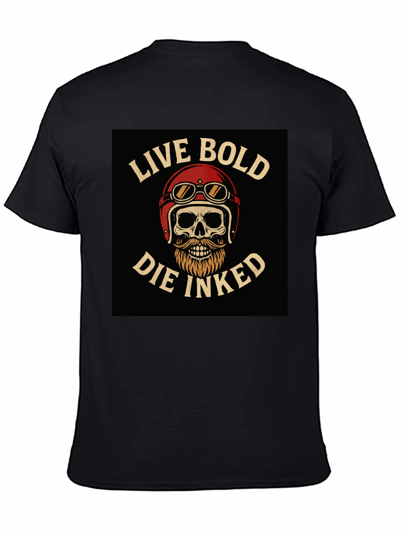 Live Bold Die Inked Graphic T-Shirt