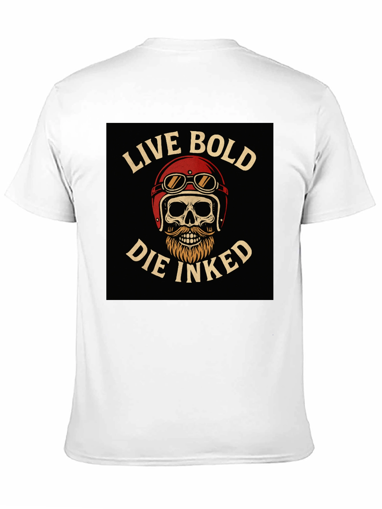 Live Bold Die Inked Graphic T-Shirt