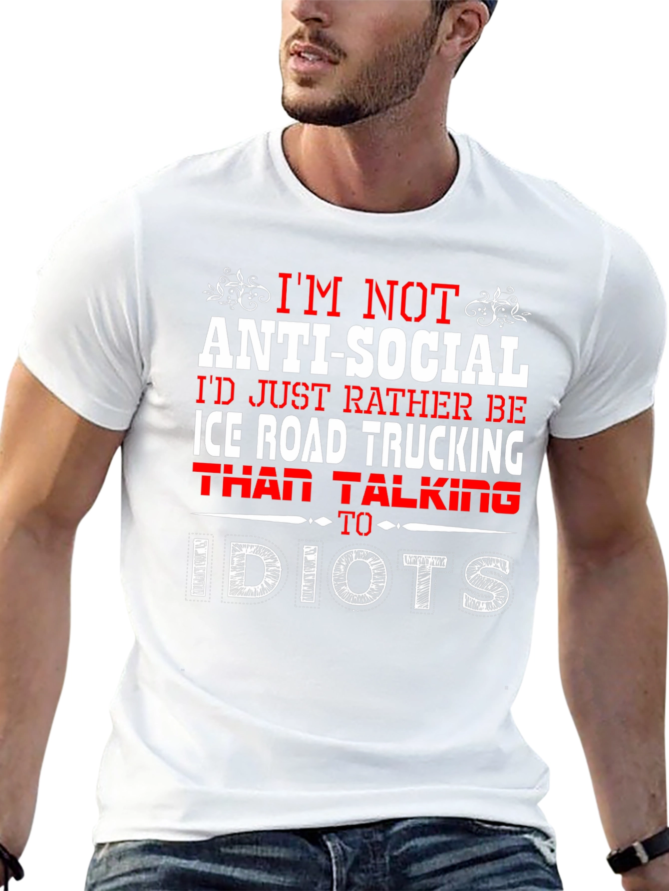 Anti-Social Ice Road Trucking T-Shirt
