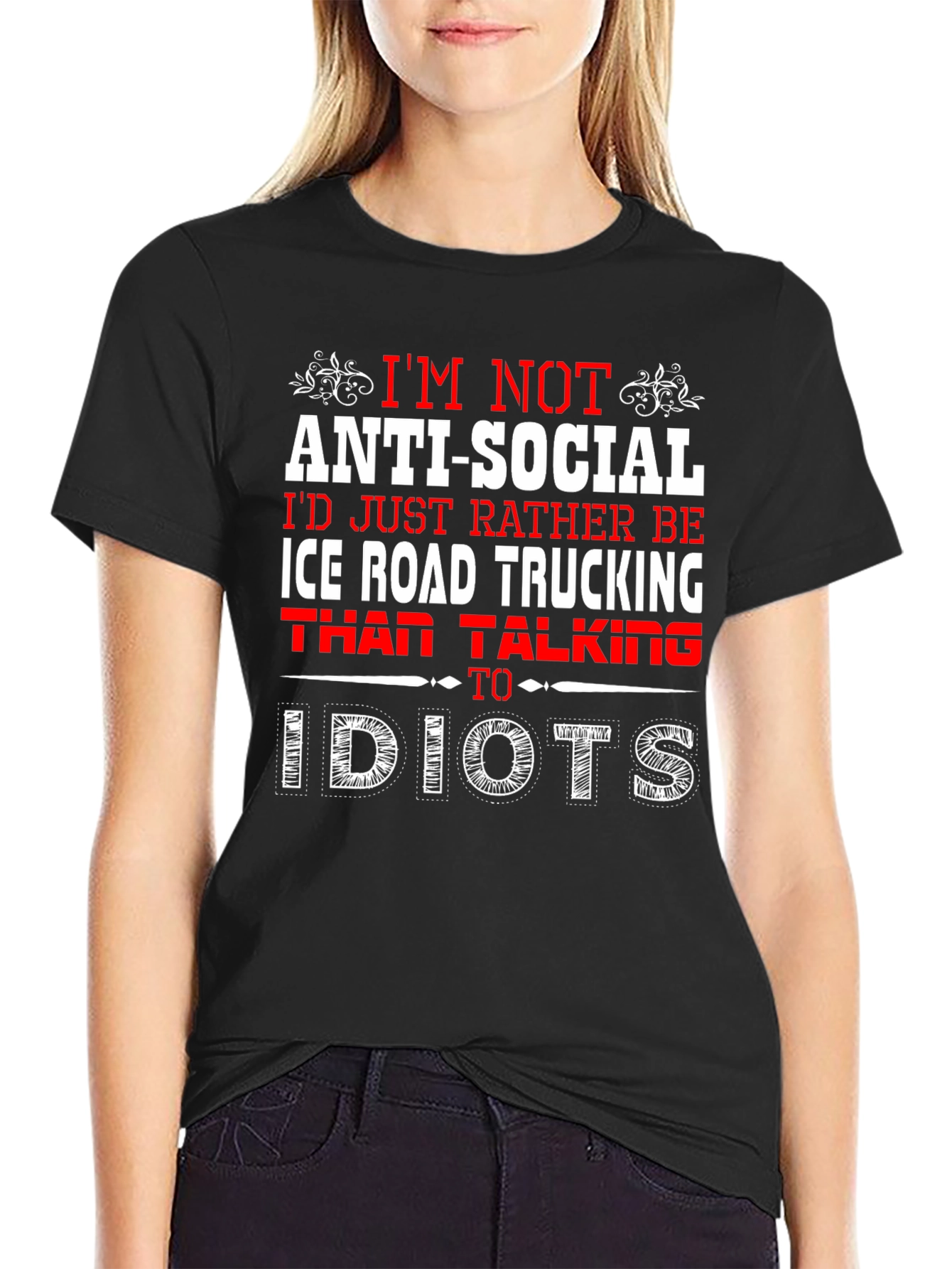 Anti-Social Ice Road Trucking T-Shirt