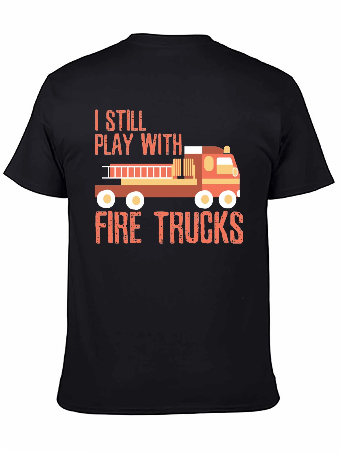 Fire Trucks T-Shirt - Play with Fire Trucks!