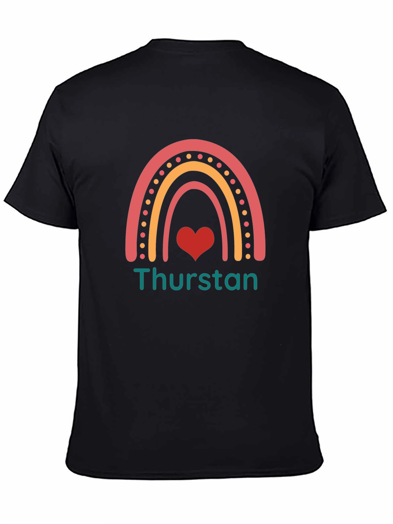 Rainbow Heart Thurston T-Shirt