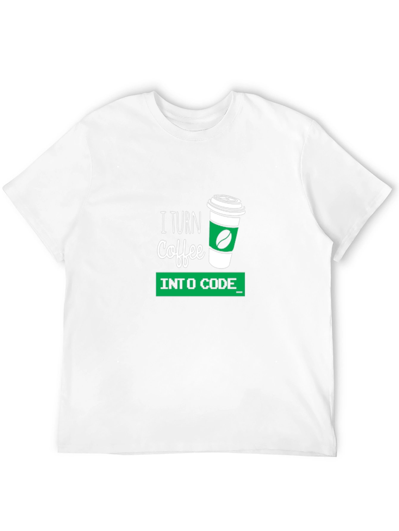 Coffee to Code Black T-Shirt