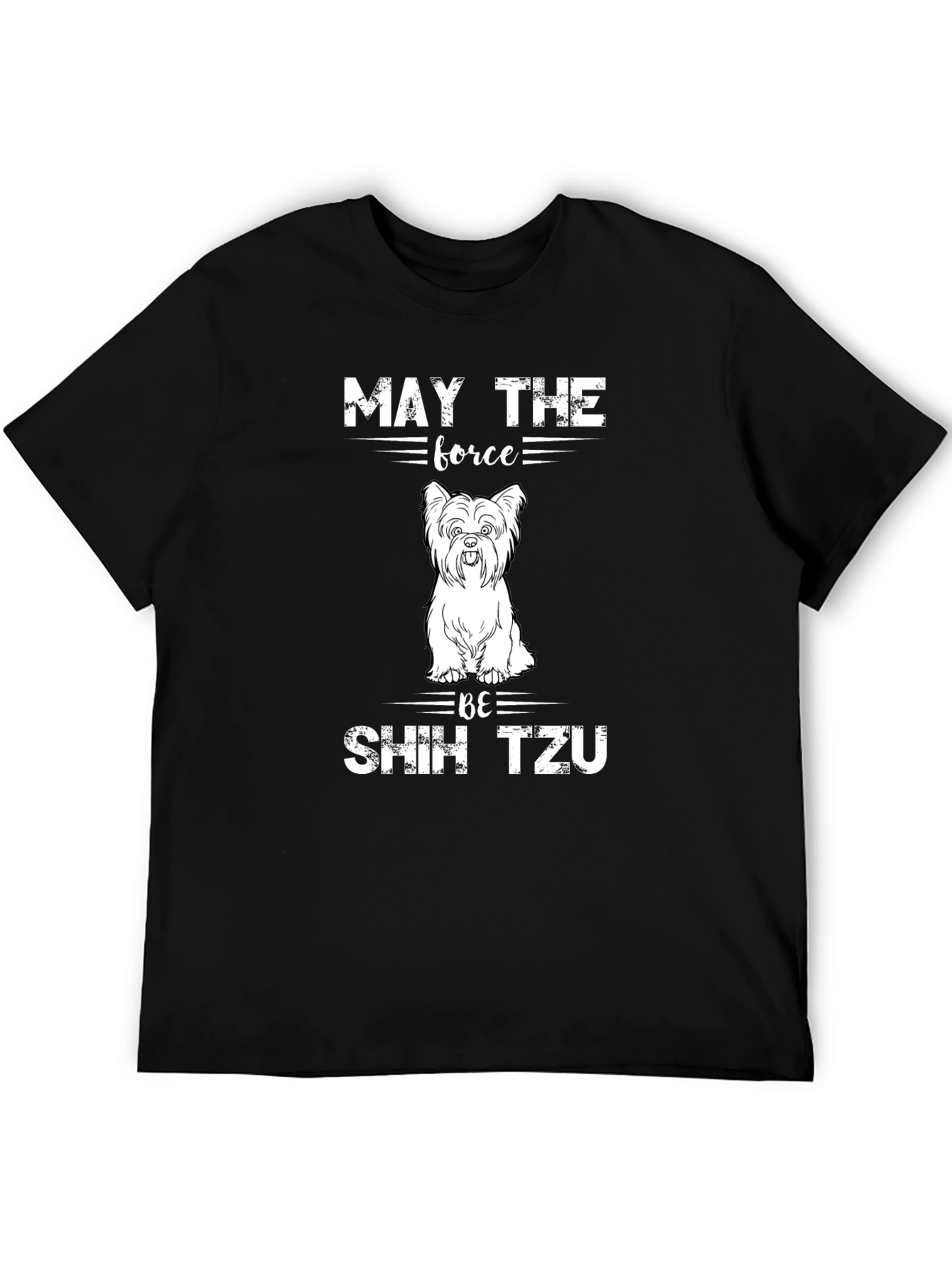 May The Force Be Shih Tzu T-Shirt