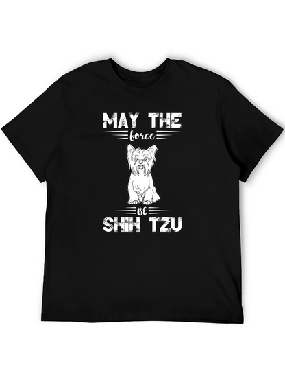 May The Force Be Shih Tzu T-Shirt