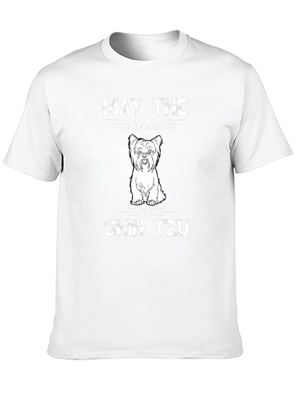 May The Force Be Shih Tzu T-Shirt