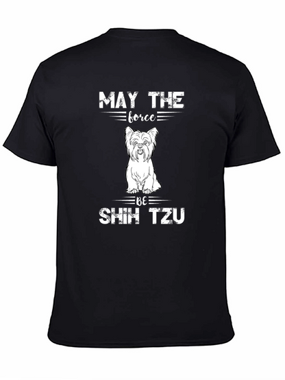 May The Force Be Shih Tzu T-Shirt