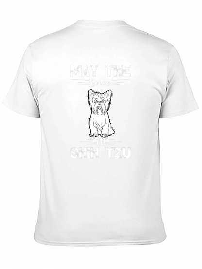 May The Force Be Shih Tzu T-Shirt