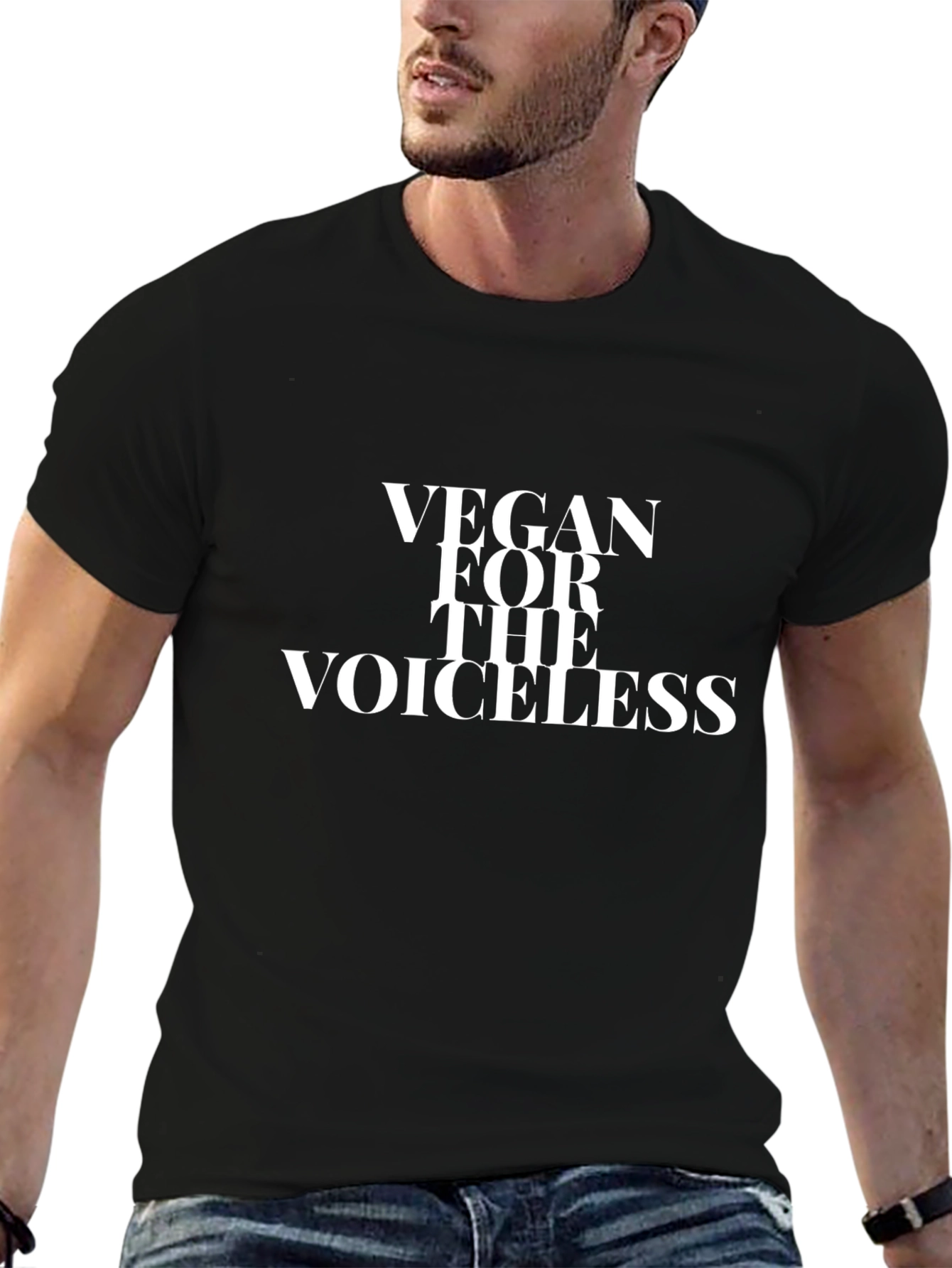 Vegan For The Voiceless Graphic Tee