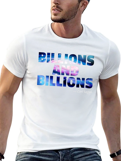 Billions And Billions Carl Sagan T-Shirt