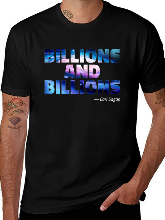 Billions And Billions Carl Sagan T-Shirt