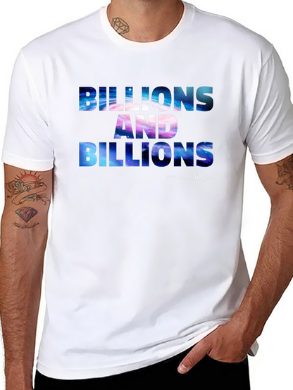 Billions And Billions Carl Sagan T-Shirt