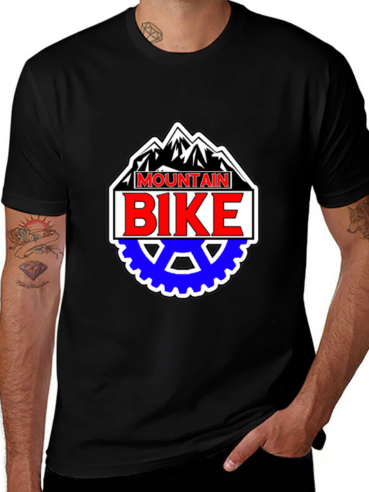 Mountain Bike Graphic T-Shirt - Biking Adventure Apparel