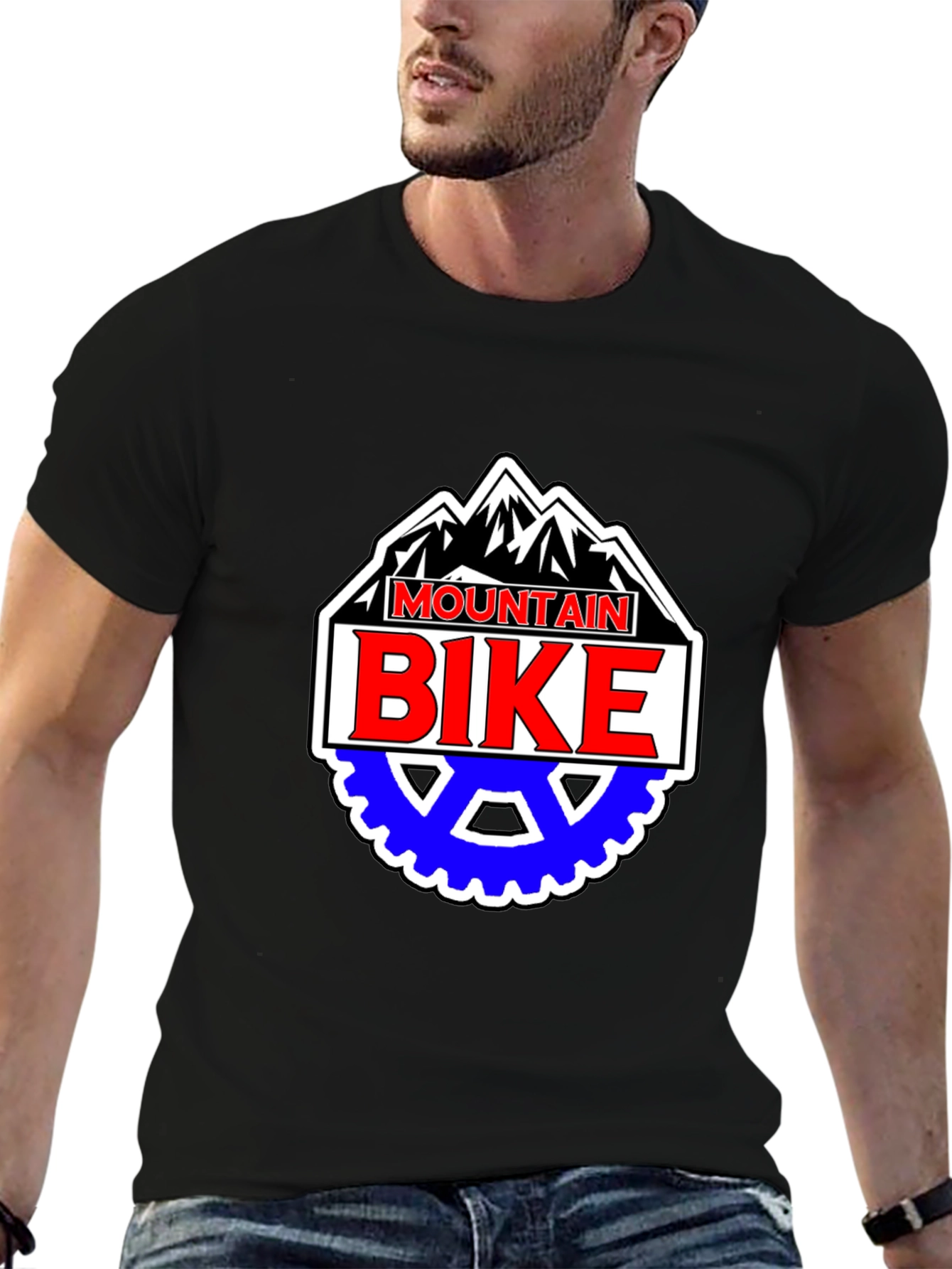 Mountain Bike Graphic T-Shirt - Biking Adventure Apparel