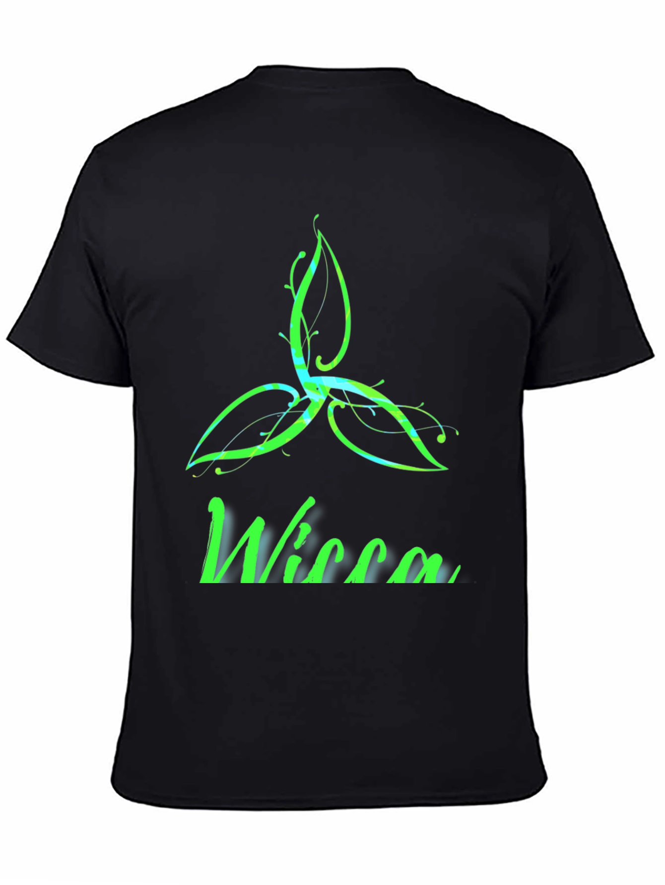 Wiccan Triquetra Black T-Shirt