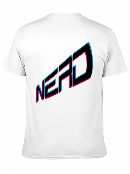 NERD Graphic Tee - Black Cotton Blend T-Shirt