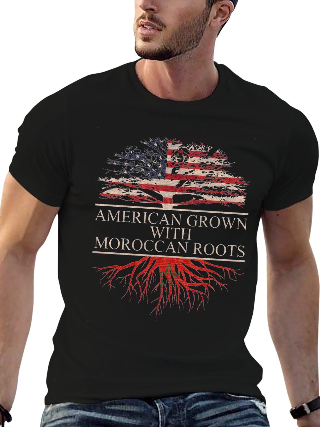 American Grown Moroccan Roots T-Shirt