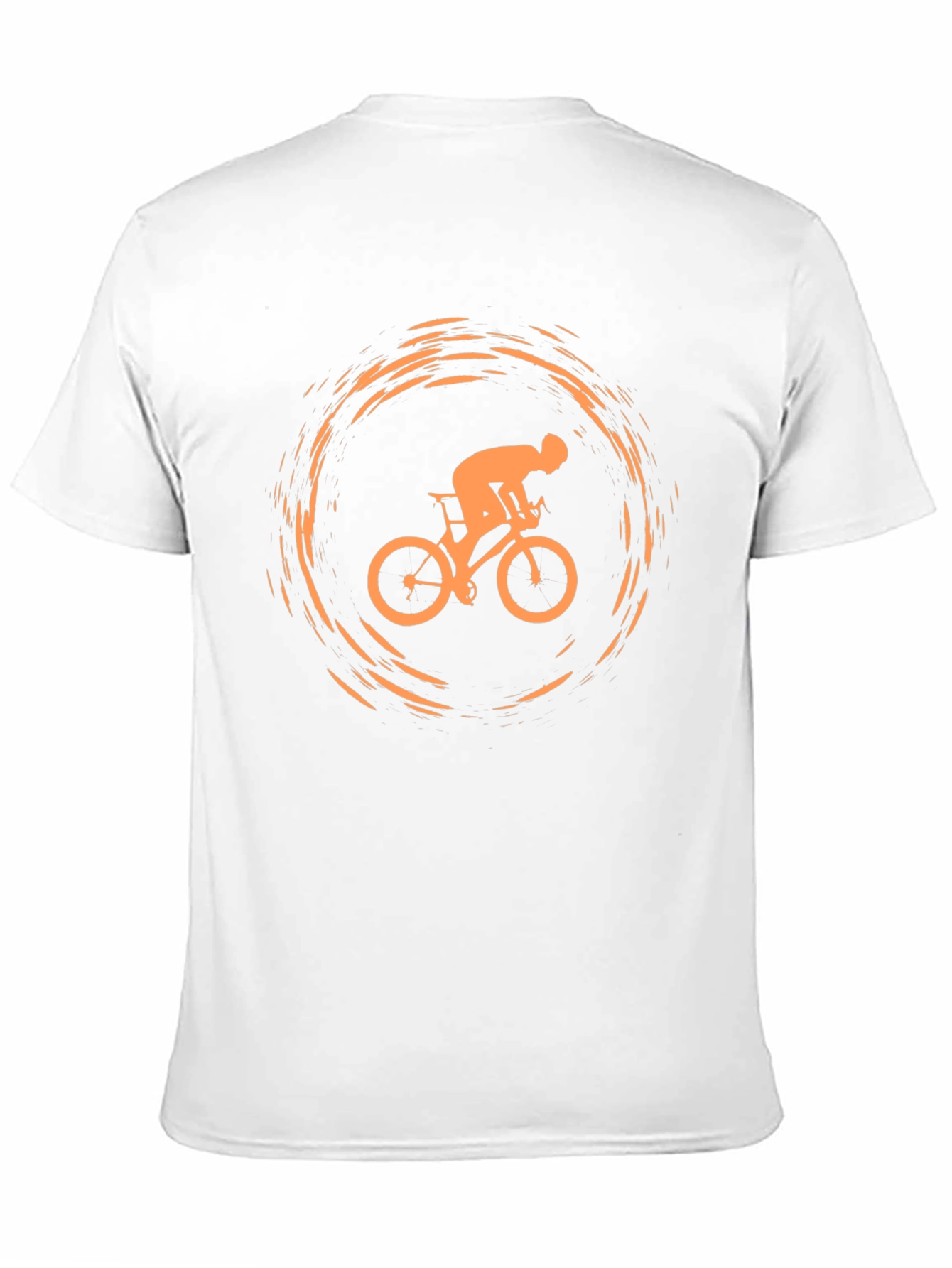 Bicycle Rider Graphic Tee - Casual Style