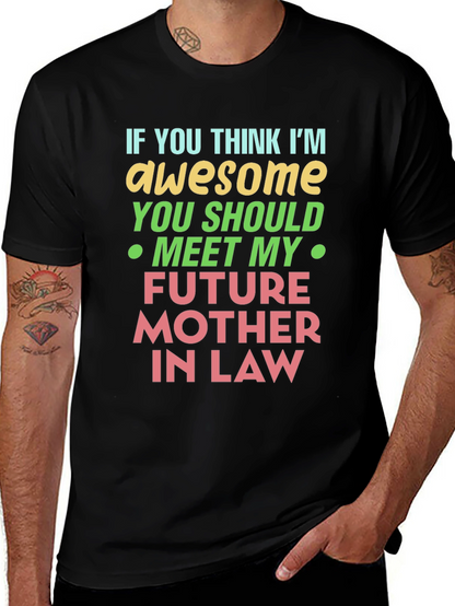 Awesome Mother-in-Law T-Shirt - Funny Novelty Design