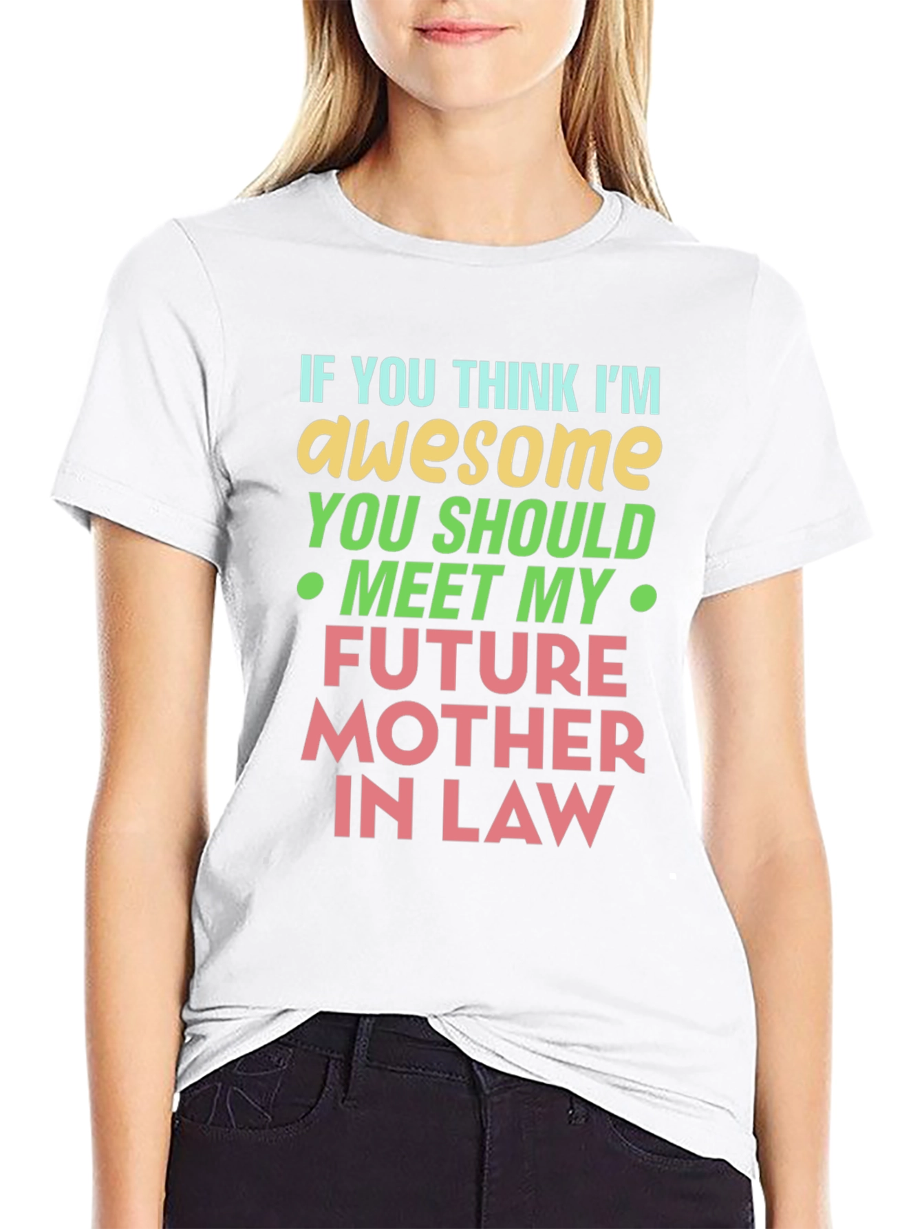 Awesome Mother-in-Law T-Shirt - Funny Novelty Design