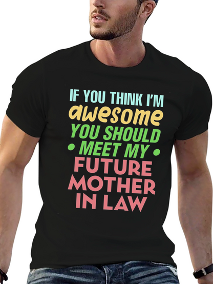 Awesome Mother-in-Law T-Shirt - Funny Novelty Design