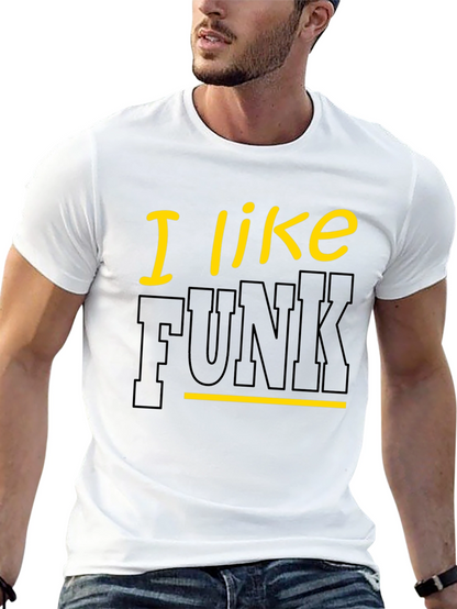 I Like Funk Black Graphic Tee