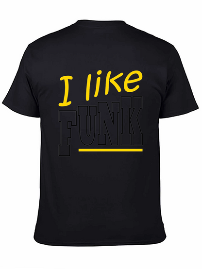 I Like Funk Black Graphic Tee