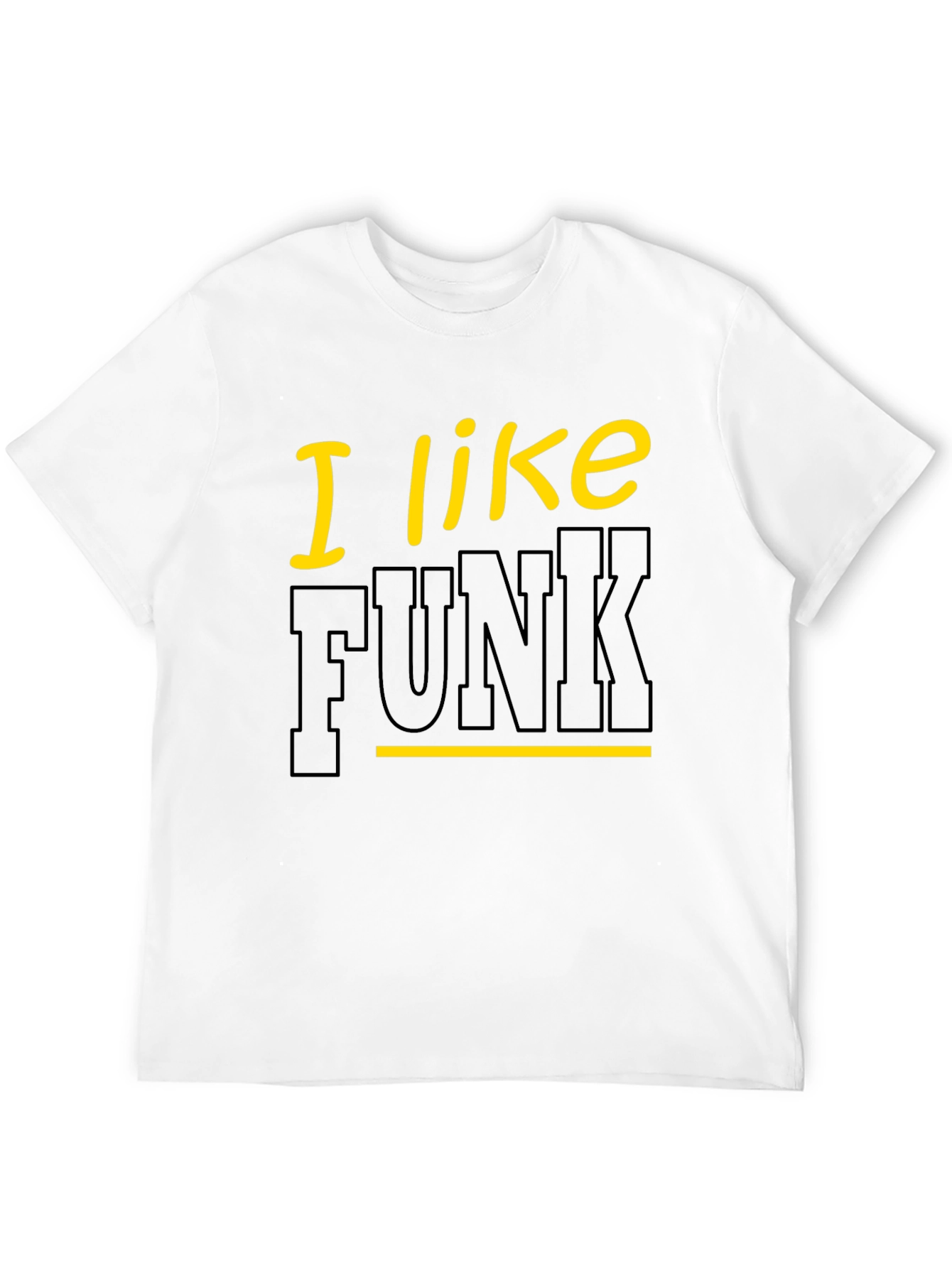 I Like Funk Black Graphic Tee