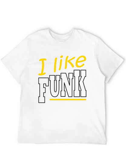 I Like Funk Black Graphic Tee