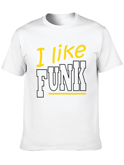 I Like Funk Black Graphic Tee