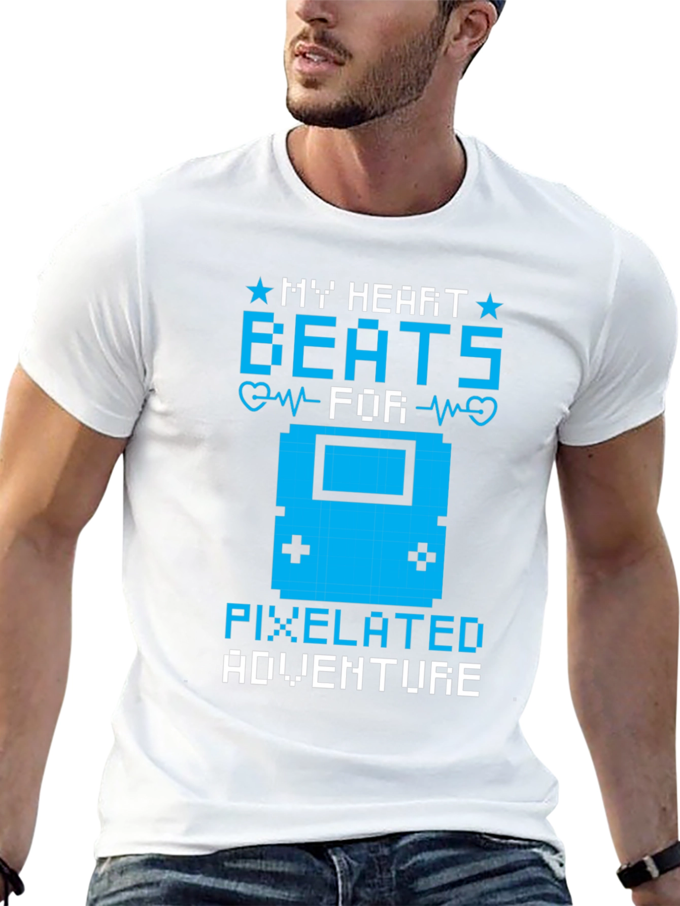 Pixelated Adventure Gamer T-Shirt