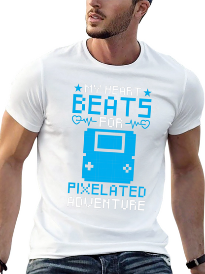 Pixelated Adventure Gamer T-Shirt