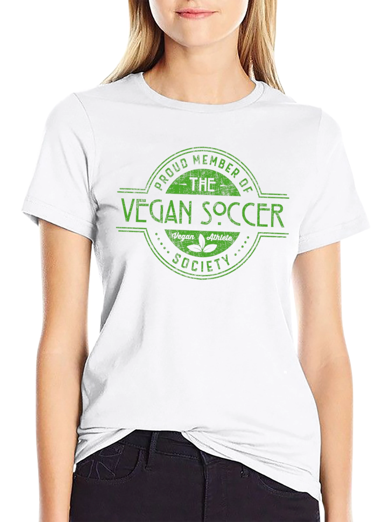 Vegan Soccer Society Graphic T-Shirt