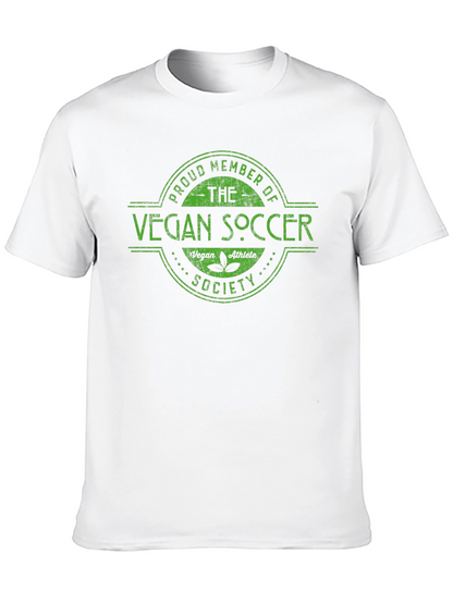 Vegan Soccer Society Graphic T-Shirt