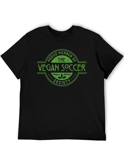 Vegan Soccer Society Graphic T-Shirt