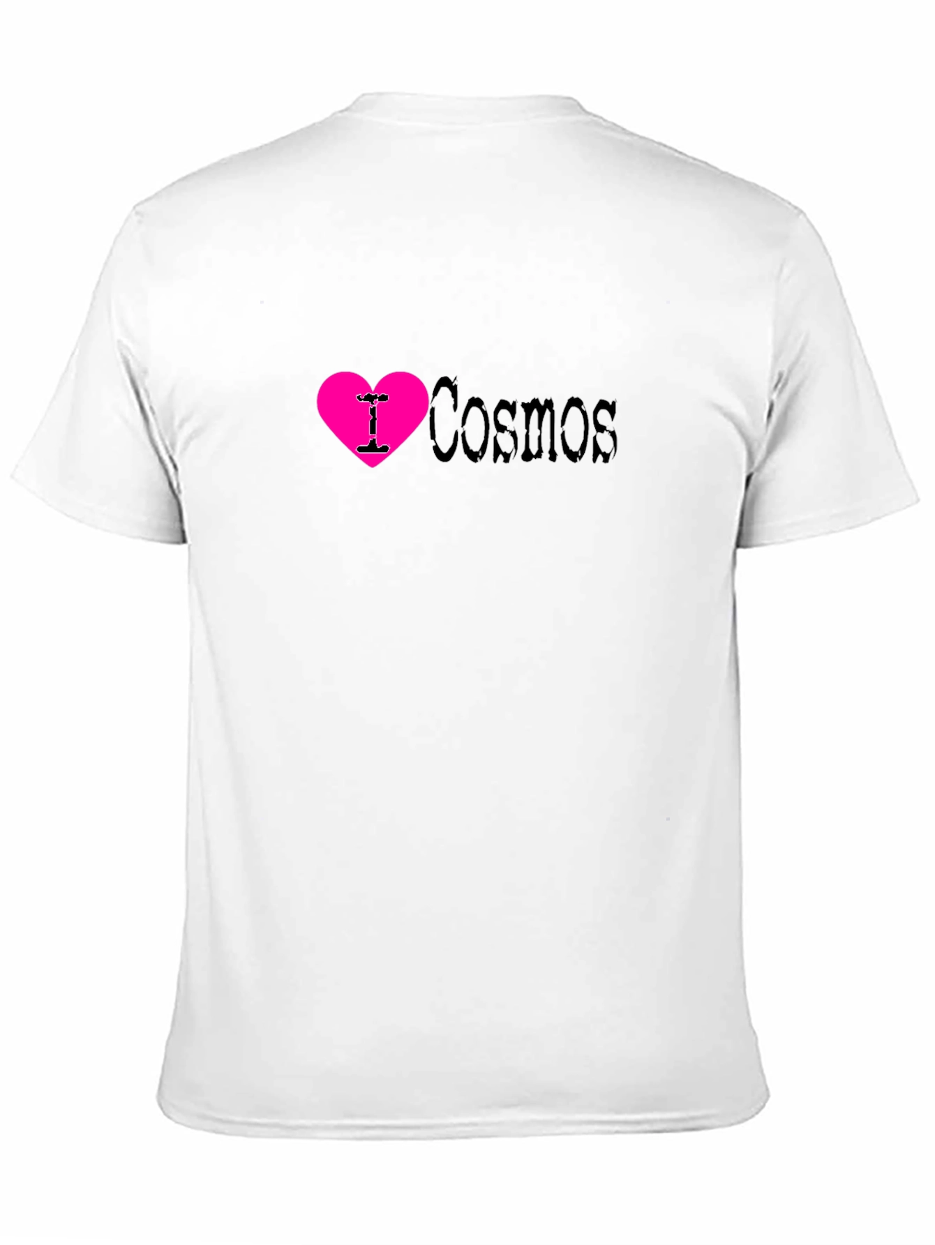 I Love Cosmos T-Shirt - Black Cotton Blend