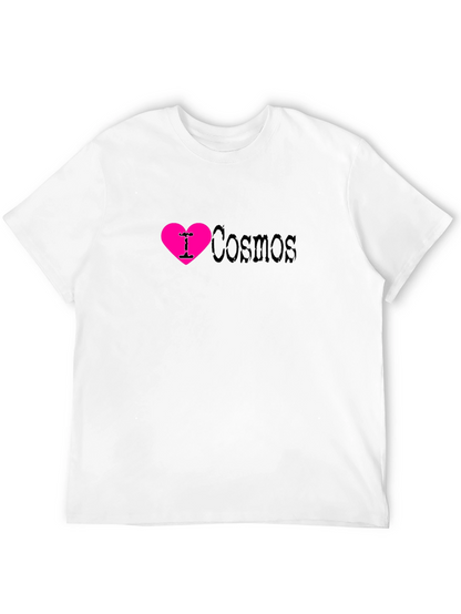 I Love Cosmos T-Shirt - Black Cotton Blend