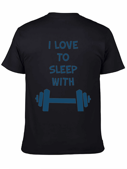 I Love to Sleep with Dumbbells T-Shirt