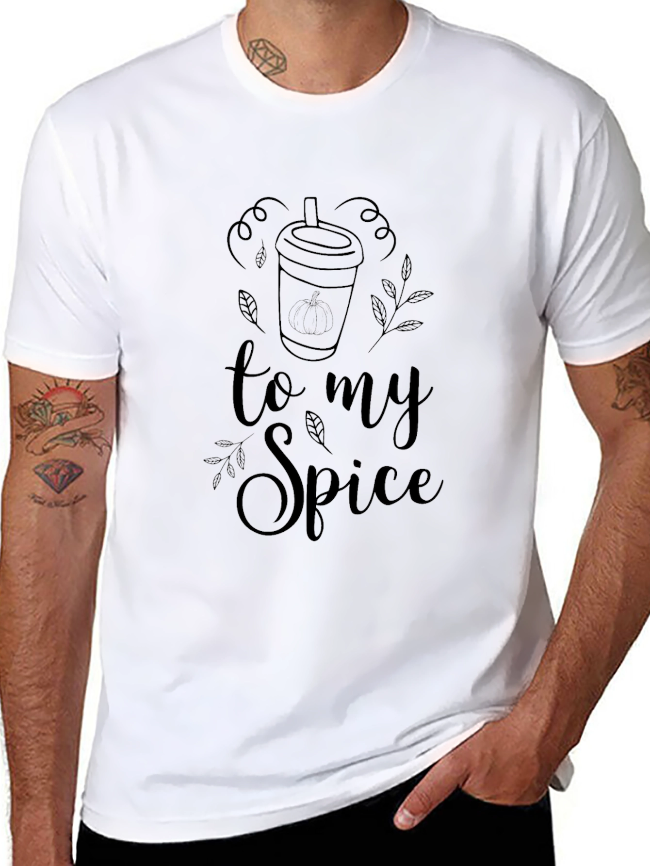 To My Spice Black T-Shirt