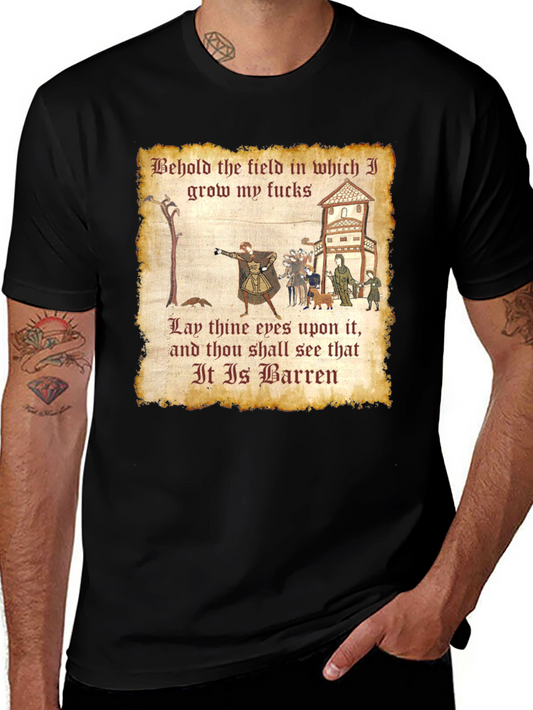 Humorous Barren Field T-Shirt