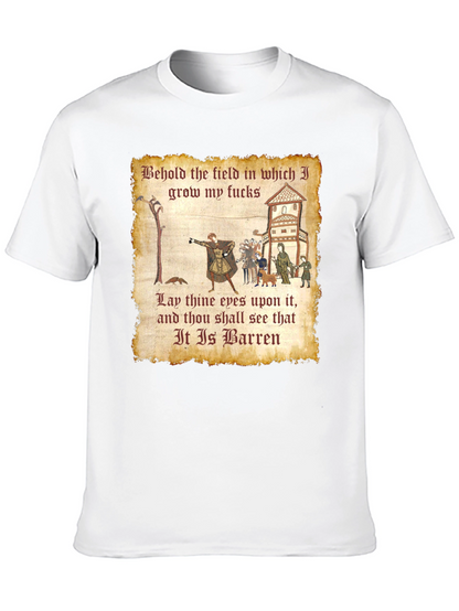 Humorous Barren Field T-Shirt