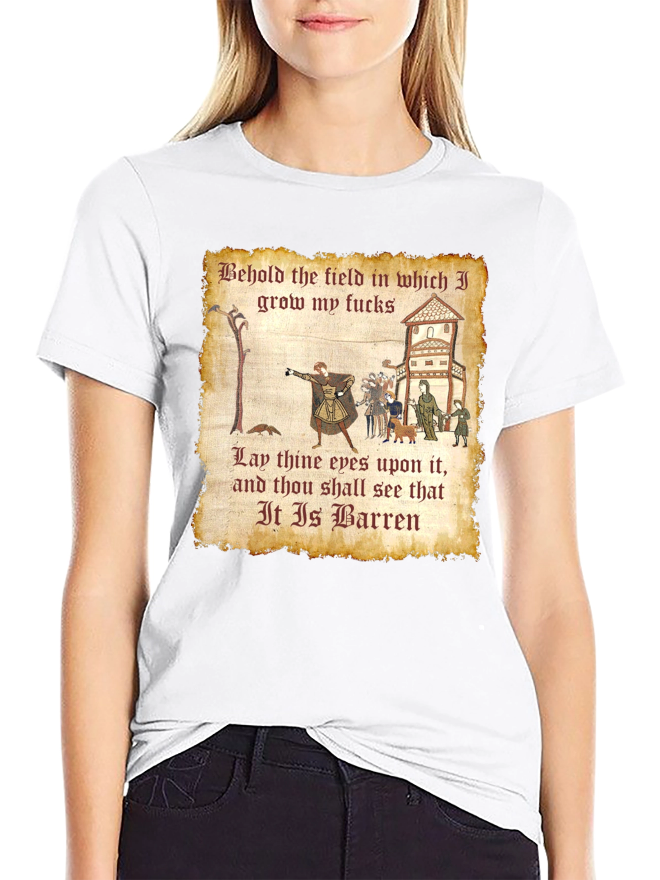 Humorous Barren Field T-Shirt