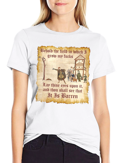 Humorous Barren Field T-Shirt