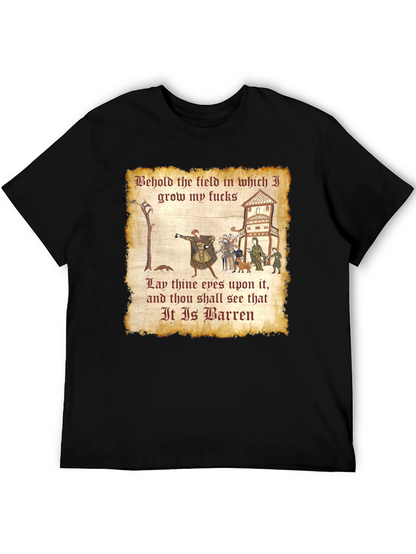 Humorous Barren Field T-Shirt