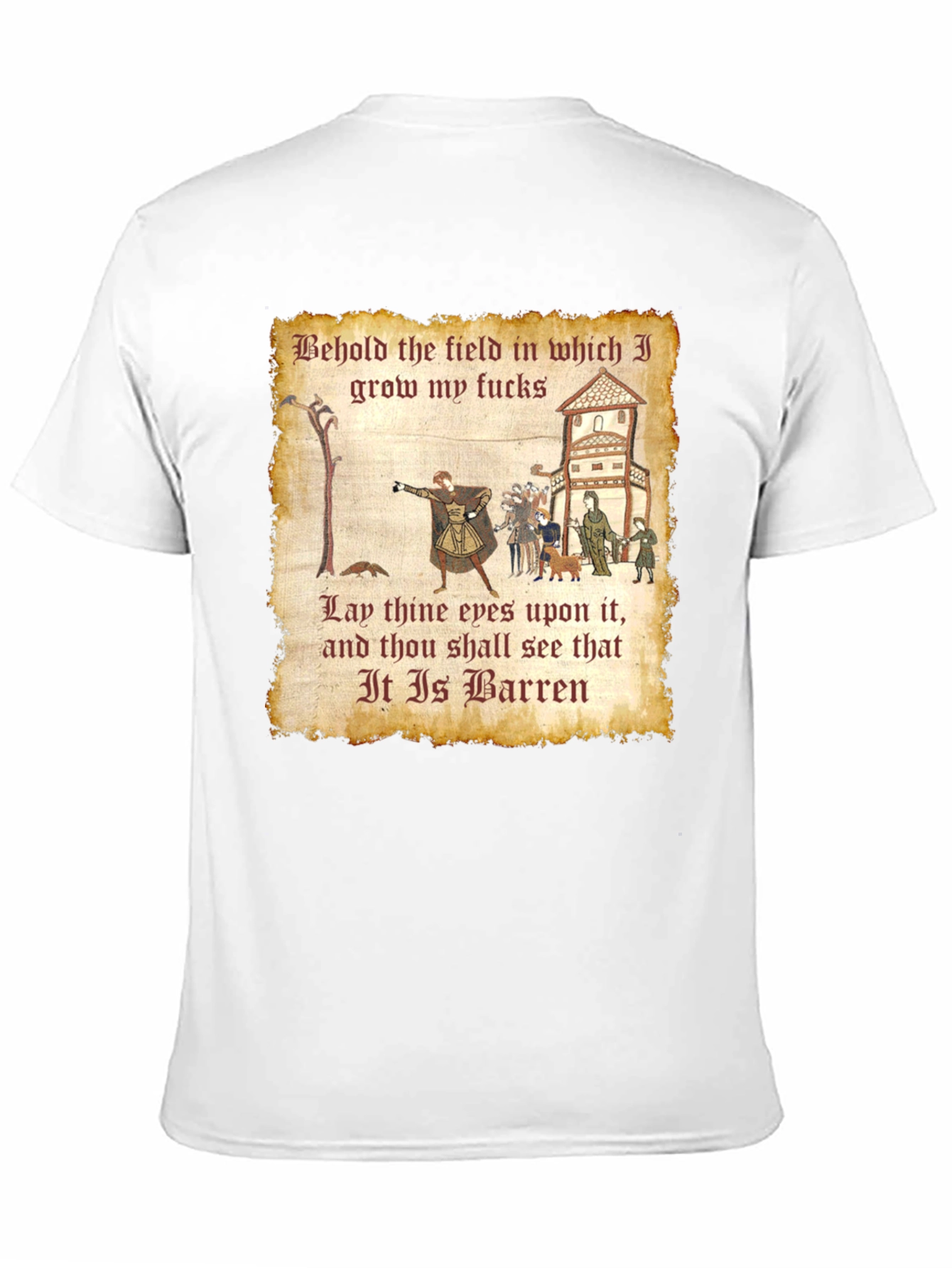 Humorous Barren Field T-Shirt