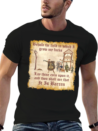 Humorous Barren Field T-Shirt
