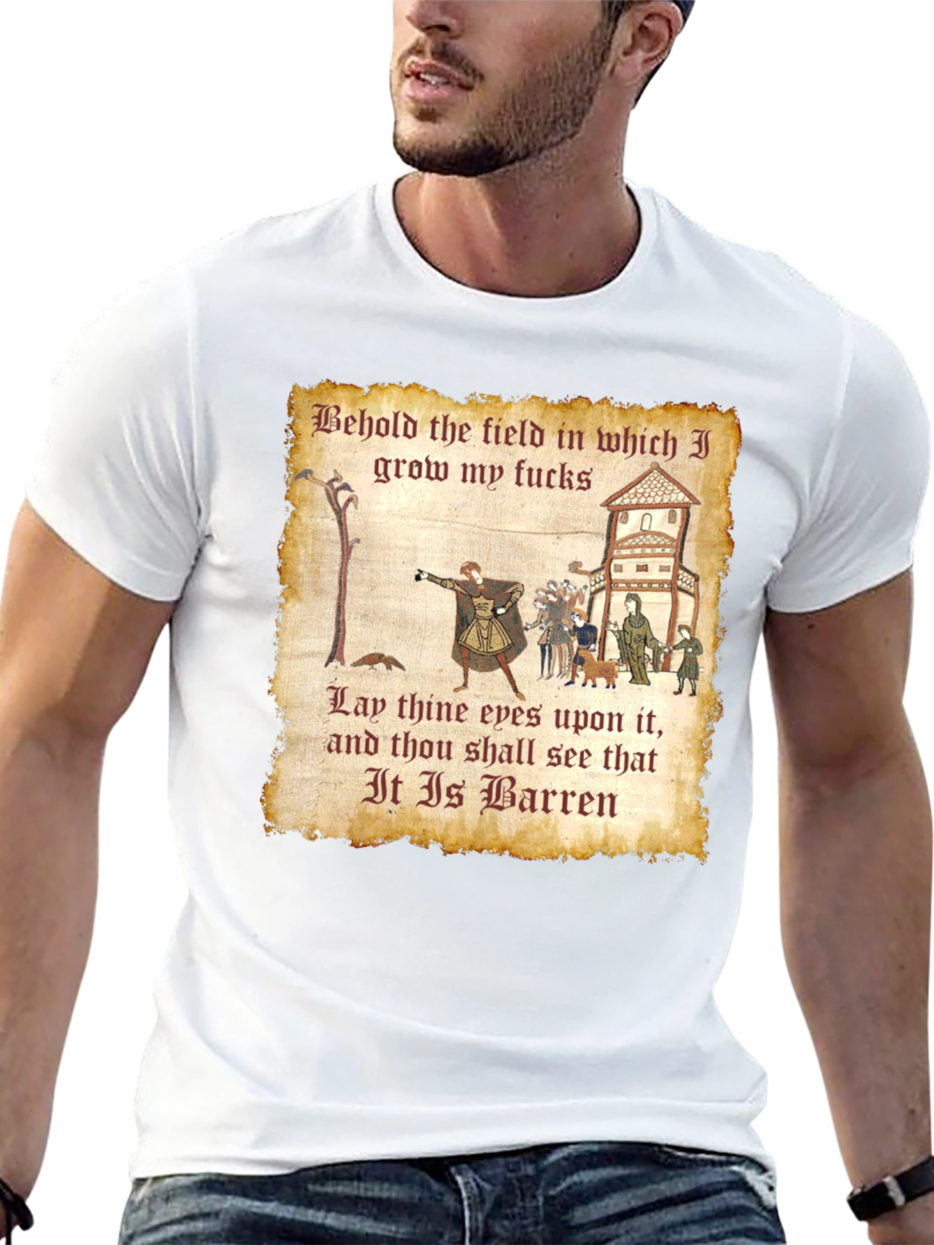 Humorous Barren Field T-Shirt